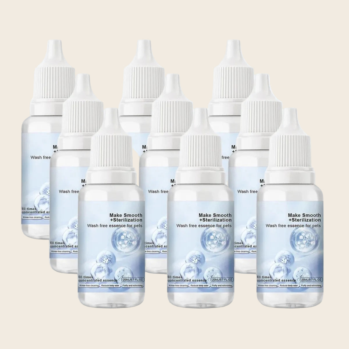 Vacht-Verfrissende Shampoo Druppels – Premium Verzorging voor Alle Vachtsoorten