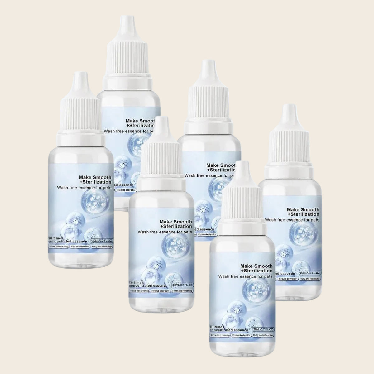 Vacht-Verfrissende Shampoo Druppels – Premium Verzorging voor Alle Vachtsoorten