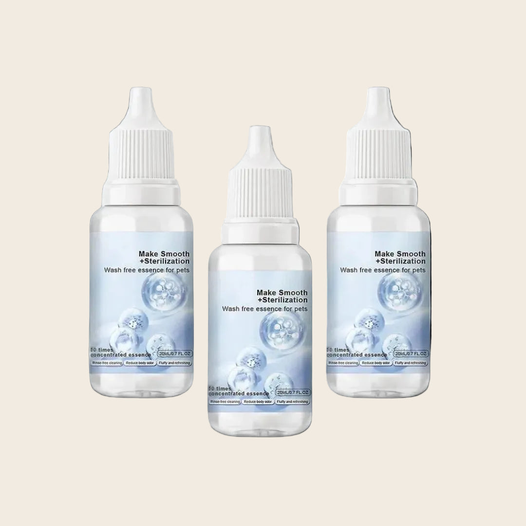 Vacht-Verfrissende Shampoo Druppels – Premium Verzorging voor Alle Vachtsoorten